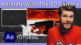 How to Animate with the 3D Camera | After Effects Tutorial from Cinecom | Adobe Video
