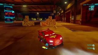 Cars 2: The Video Game | Lightning McQueen - Oil Rig Run! | WhitePotatoYT!