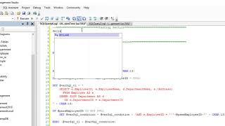 Stored Procedure Tutorial - Create Dynamic Query to Variable With Parameter