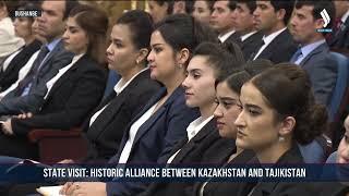 State visit: Historic alliance between Kazakhstan and Tajikistan | News Silk way TV