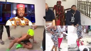 yahoo boy run mad after using his mother for ritual