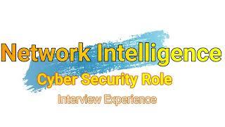 Network Intelligence Interview Experience #2022 | #Cybersecurity #VAPT