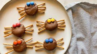 Halloween Oreo Spiders Recipe