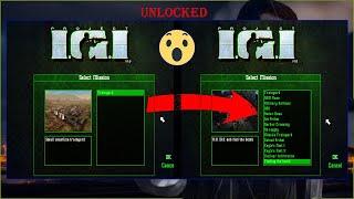How to Unlock Project IGI 1 all Missions unlock in this video | 2024