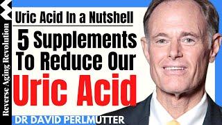 WHY Uric Acid Is Bad For Longevity? 5 SUPPLEMENTS To Reduce It | Dr David Perlmutter Interview Clips