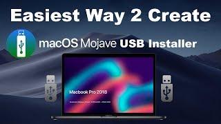 Easiest Way: Create MacOS Mojave Bootable USB [2019]