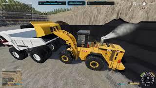 FS19 #Megamovers  #Liebherr Dumper and #Cat990H