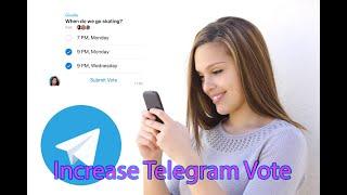 Buy Telegram Votes for Polls ️ Increase Like Fake  How to get votes on Telegram