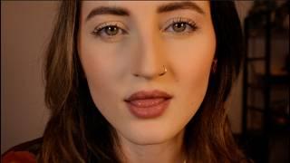 ASMR Lens Licking, Kissing, Mouth Sounds, Binaural Mic, Minimal Talking, Tongue Tapping