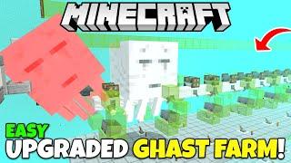 EASY GHAST FARM Tutorial! Easy Gunpowder Farm! Minecraft Bedrock | MCPE Xbox PC Ps5 Switch