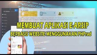 Aplikasi E - Arsip Berbasis Web Tanpa Coding Menggunakan PHPRad