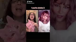 Your Favorite TikTok Girl?  | 1 OR 2 | TikTok Challenge #Shorts #Tiktok #Trending #foryou