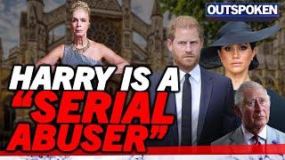 Prince Harry slammed as "serial abuser" for hurting King Charles while battling "incurable cancer"