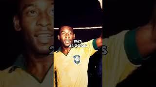 Pele Goals by Year (1957-1977) #shorts #pele