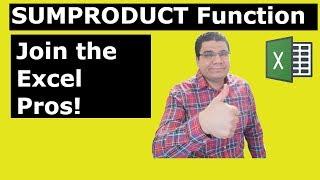 SUMPRODUCT function in Excel | It can do more than you think! | advanced excel