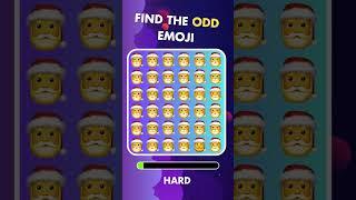 Find the Odd Emoji 2 | Christmas Edition |  #commentyourscore #quiz #guessin5seconds