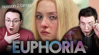 WE BINGED EUPHORIA! *REACTION* FIRST TIME WATCHING SEASON 2!