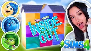 Every rooms a different INSIDE OUT Emotion in The Sims 4
