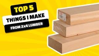 What to Make From 2x4 Lumber