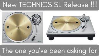 New TECHNICS Turntable Released - HUGE NEWS!