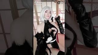 Rate the Girls: Best 2B Nier Automata Cosplay - Gamergirl - TikTok Challenge #2c ‍ (Anime)