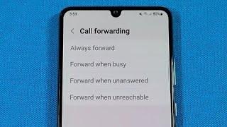 How to find call forwarding settings on Samsung A32 Galaxy Android phone