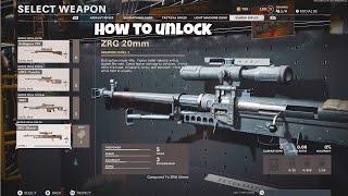 How To Unlock ZRG 20MM (Cold War Warzone)