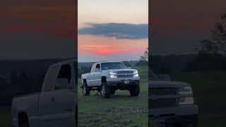 Beautiful Truck and Sunset #automobile #diesel #farmtruck #obs #truck #truckupgrades #dodge