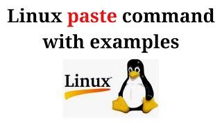 16. Linux tutorials: Linux paste command with examples