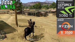 Red Dead Redemption | RTX 3060 TI + Ryzen 5 3500 | Benchmarks | 1440p - 1080p Ultra