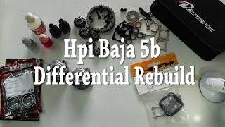 Hpi baja differential rebuild.