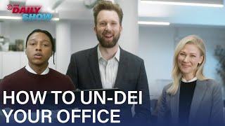 How to Un-DEI Your Workplace: An HR Training Video | The Daily Show