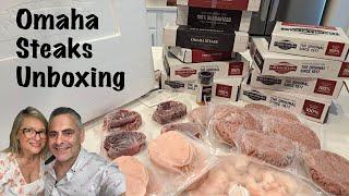 Omaha Steaks Unboxing