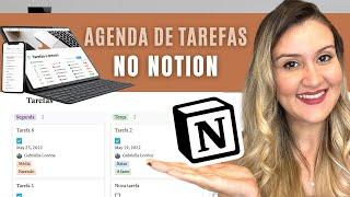 Como criar DO ZERO uma agenda de tarefas no NOTION (5 funcionalidades)