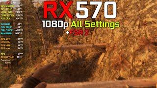 Dying Light 2 : RX 570 + I5 11400F - 1080p All Settings + FSR 2 (Patch 1.9.0)