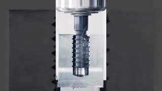 Thread Mill Tool #cnc #shorts #vmc #thread #youtubeshorts #ytshorts #cam #cad #milling #threading