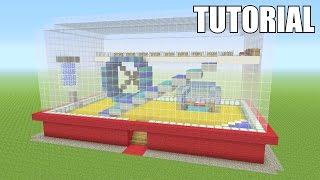 Minecraft Tutorial: How To Make A HAMSTER CAGE!! (Survival House)