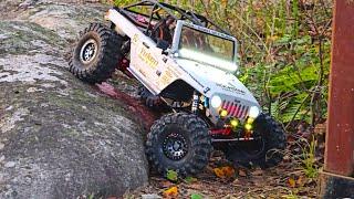 1/6 Scale Axial SCX6 Rockstar Garage Jeep Wrangler GenRight 2 - #offroad #road #rockcrawling #truck