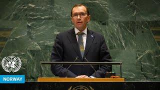  Norway - Foreign Minister Addresses United Nations General Debate, 79th Session | #UNGA