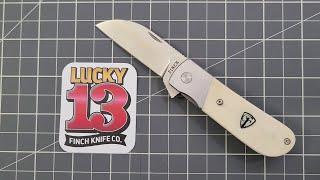 NEW FINCH KNIFE!!! Lucky 13 - Unboxing and First Impressions  #flippingthefinch