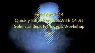 Ghost Recon Breakpoint : Medic 14 : Quickly Kill 3 Enemies With C4 At The Prototype Workshop x2