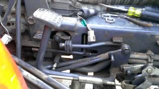 Kubota HST B series pedal return problem