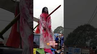 Carnival costume Ghost impaled by bamboo #shorts #short #parade #carnival #carnivalcostume