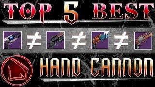 Destiny: What Is The Best Legendary Hand Cannon – Top 5 PvP Hand Cannons
