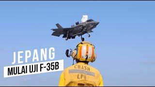 Untuk Pertama Kalinya, Jepang Berhasil Mendaratkan F-35B di Kapal Induk JS Izumo