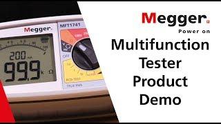 MFT1741 Multifunction Tester Megger - Product Demo