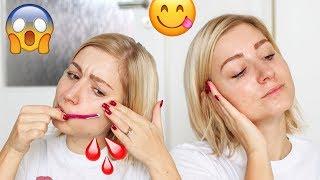 Zkoušim si oholit obličej?!  Dermaplaning First impression