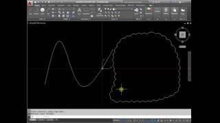 Wavy line AutoCAD