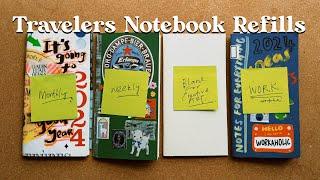 My Favorite Traveler's Notebook Journal Inserts