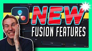 DaVinci Resolve 19 - Top 5 New Features in Fusion!